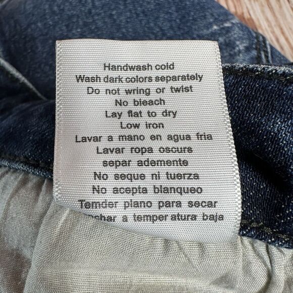 Judy Blue BOYFRIEND FIT Size 13/31 Distressed Mid Rise Jeans Denim Pants 31x30 - Picture 13 of 13